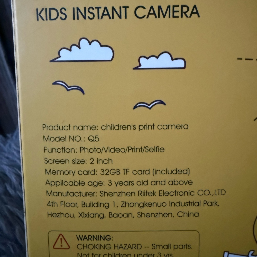Lilac Kids Instant Camera - Picture 6 of 6